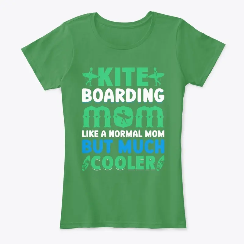 Kite boarding mom design