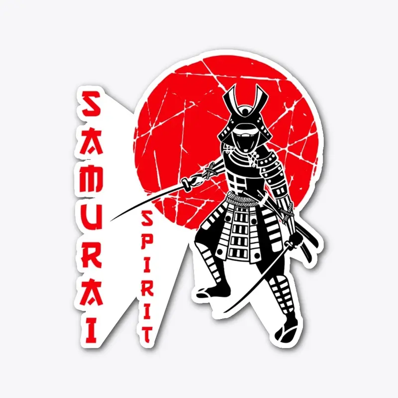 Martial art design with warrior