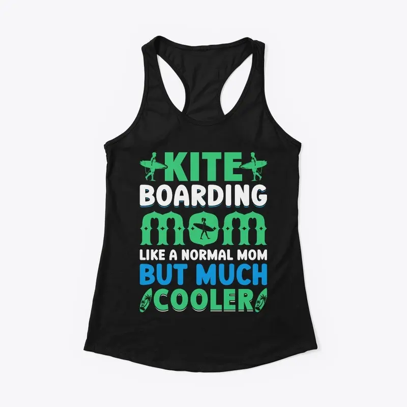 Kite boarding mom design