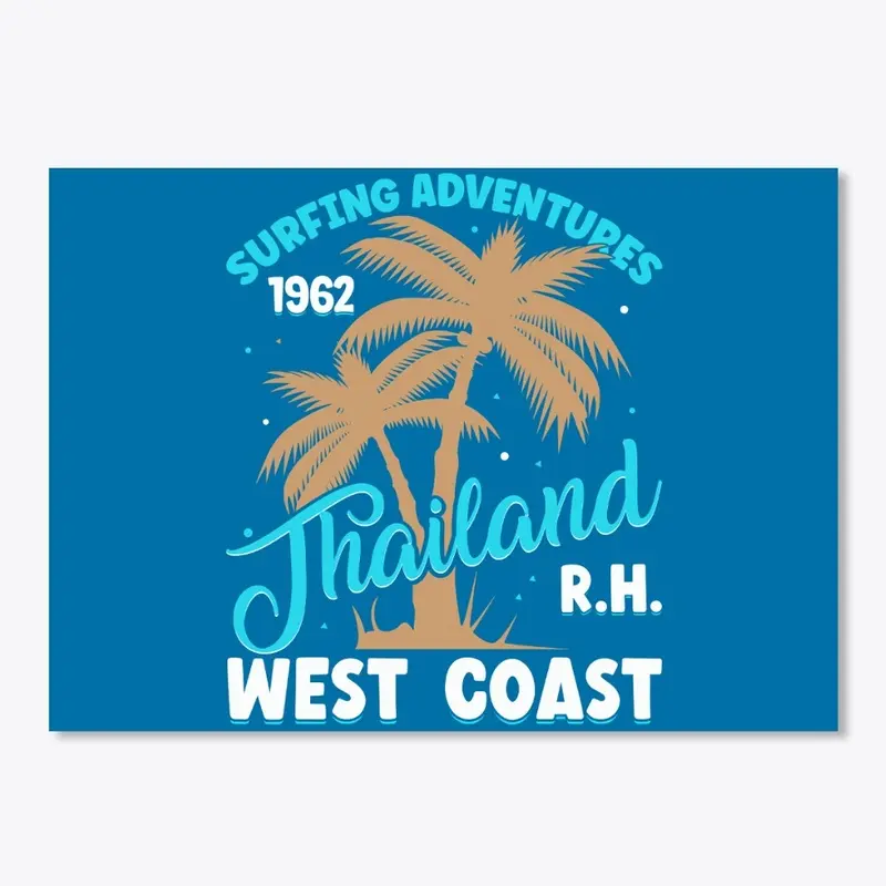 Surfing adventures Thailand west coast 