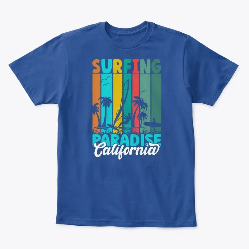 Surfing paradise California design