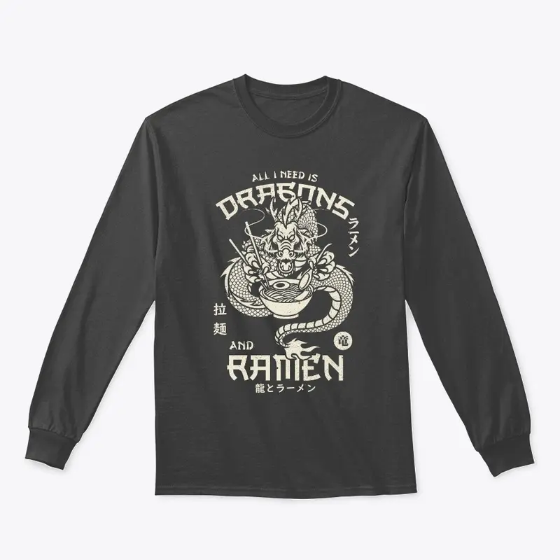 Dragons and ramen design