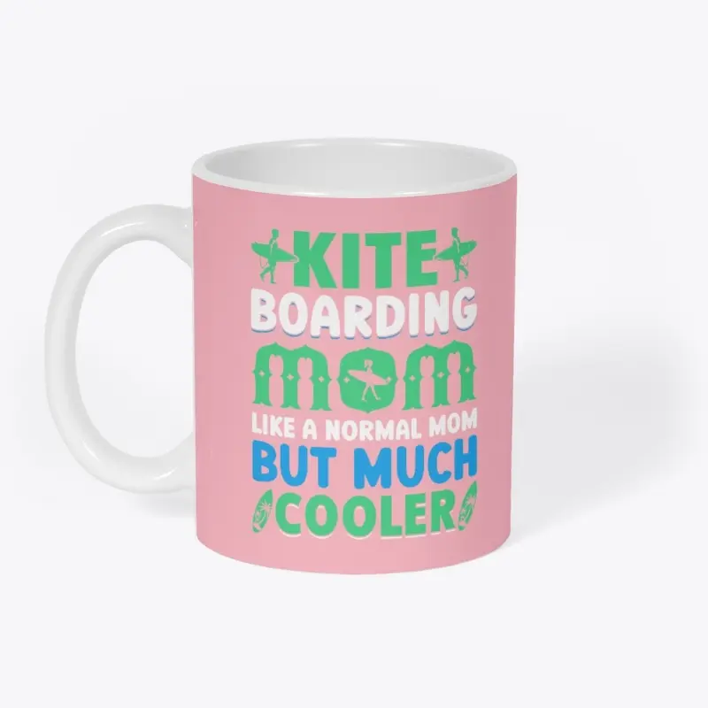 Kite boarding mom design