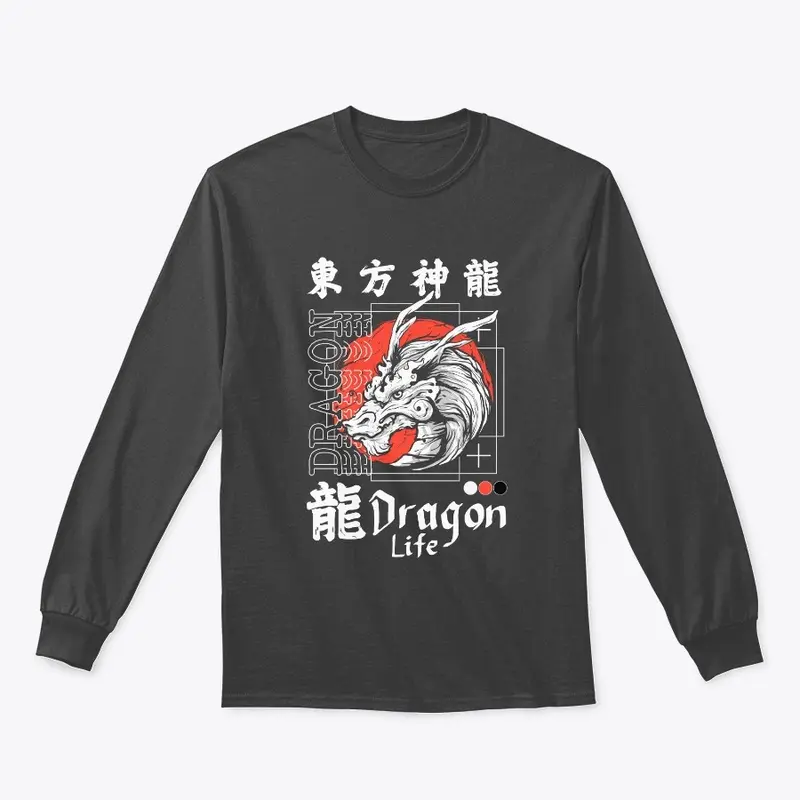 Japanese dragon design